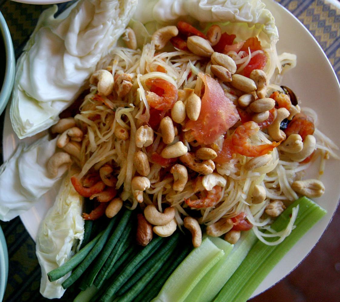 Papaya salad (Laotian)